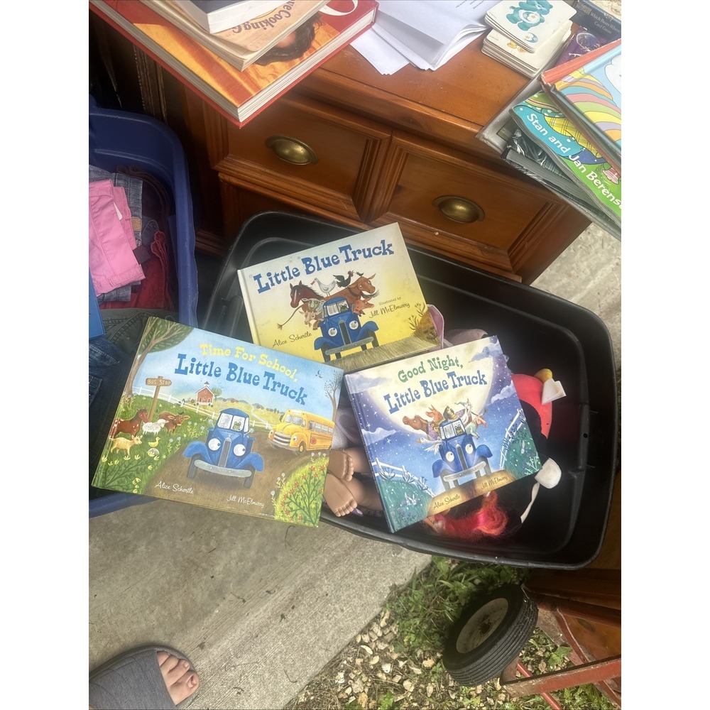 LITTLE BLUE TRUCK LOT Of 3 Alice Schertle